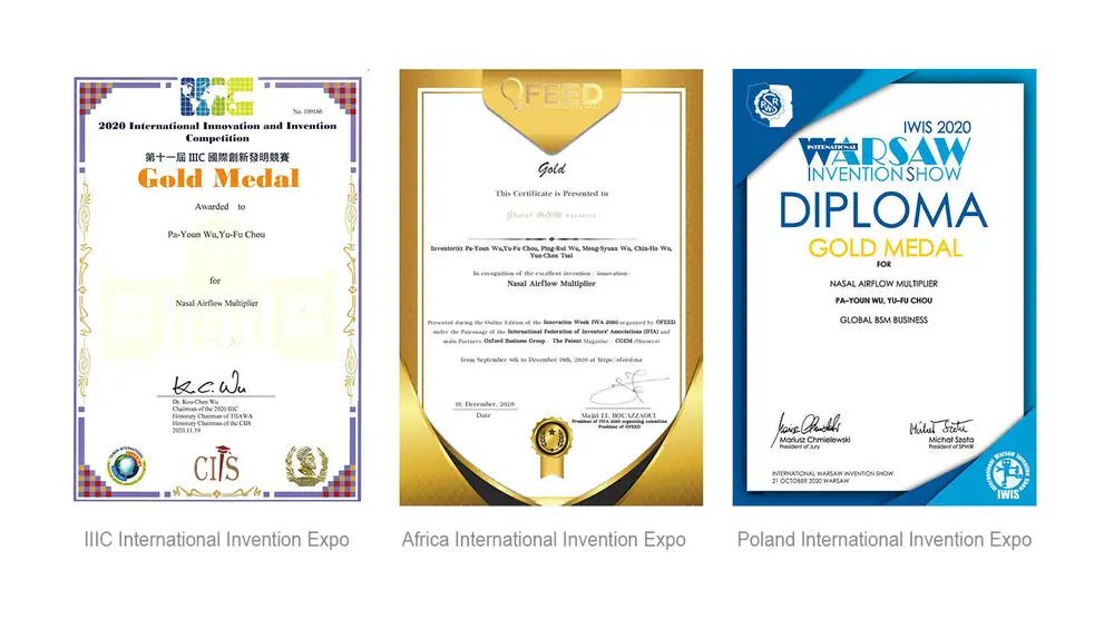 International invention award certificates