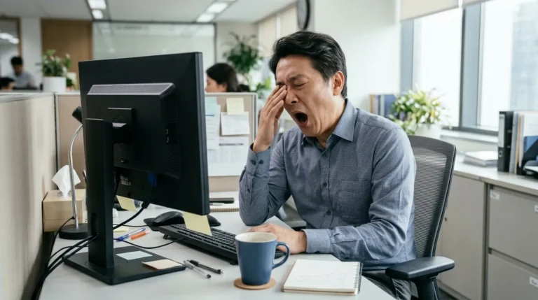 大きないびきは病気？睡眠時無呼吸の8つのサイン