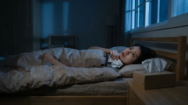 밤에 코가 막히는 이유는? 6가지 원인 설명
